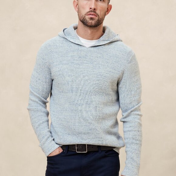 BUNDLE - Banana Republic Men's Textured Knit Tundra Hoodies (2 Pack) - Size S - Picture 9 of 9